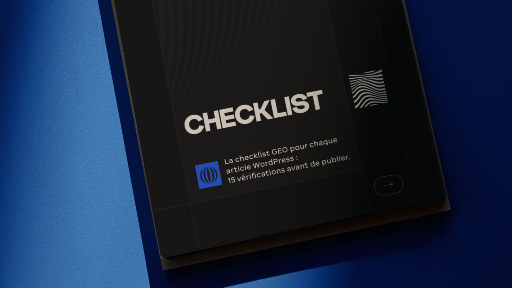 Checklist Archives - Agence Moiré